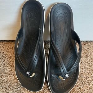 CROCS Black Flip-Flops